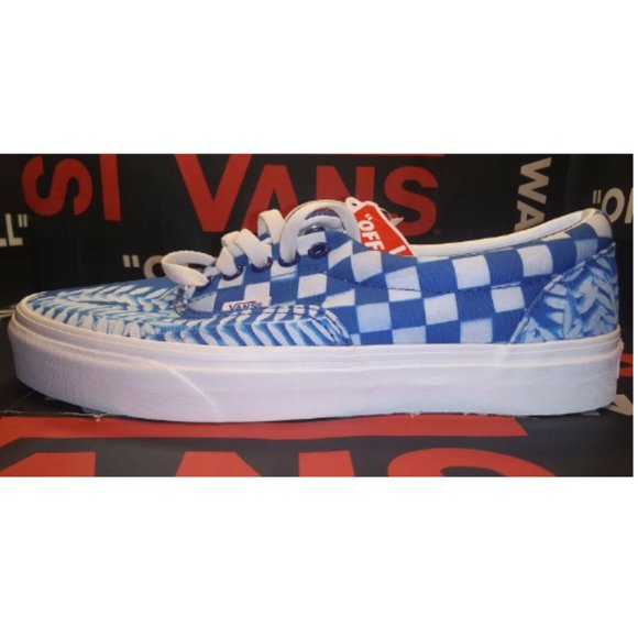 Vans Era Solar Floral True Blue Marshmallow Men's 6/Women's 7.5 VN0A4U39WV8 - Picture 11 of 12